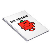 de heer Strong Waving Hallo Notitieboek (Rechterzijde)