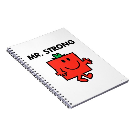 de heer Strong Waving Hallo Notitieboek (Rechterzijde)