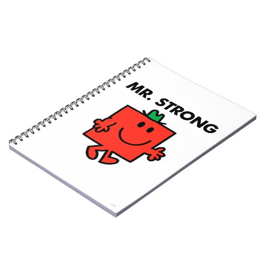 de heer Strong Waving Hallo Notitieboek (Linkerzijde)
