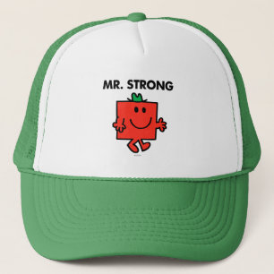 de heer Strong Waving Hallo Trucker Pet