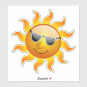 de heer Sunshine Sticker (Vel)
