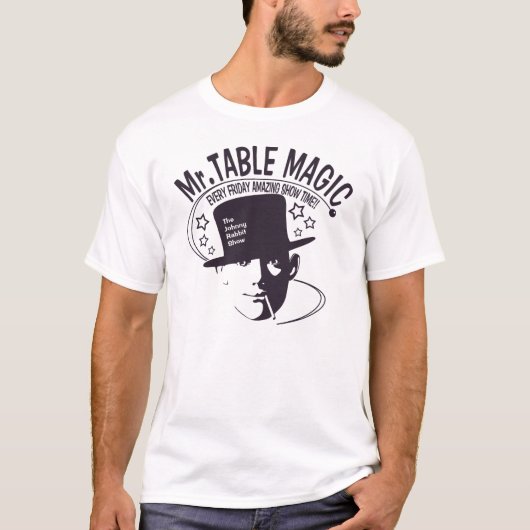 de heer TABLE MAGIC T-shirt (Voorkant)