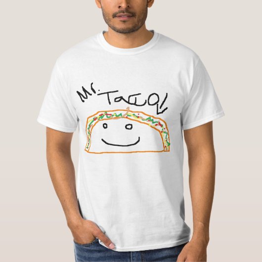 de heer Taco T-shirt (Voorkant)