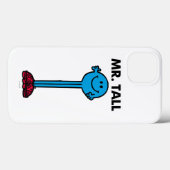 de heer Tall | Permanente band Case-Mate iPhone Case (Achterkant (horizontaal))