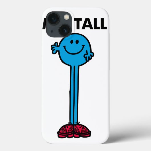 de heer Tall | Permanente band Case-Mate iPhone Case (Achterkant)