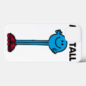 de heer Tall | Permanente band Case-Mate iPhone Case (Achterkant (horizontaal))