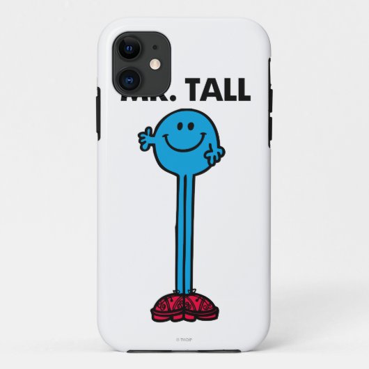de heer Tall | Permanente band Case-Mate iPhone Case (Achterkant)