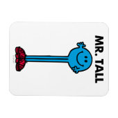 de heer Tall | Permanente band Magneet (Horizontaal)