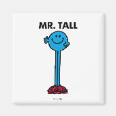 de heer Tall | Permanente band Magneet (Voorkant)
