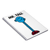 de heer Tall | Permanente band Notitieboek (Rechterzijde)