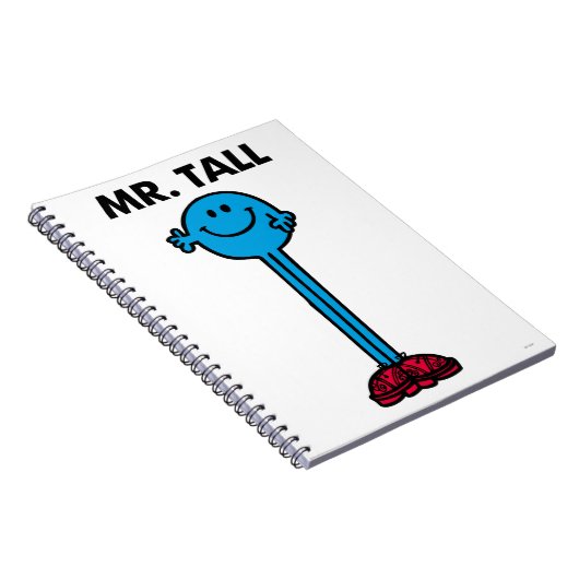 de heer Tall | Permanente band Notitieboek (Rechterzijde)