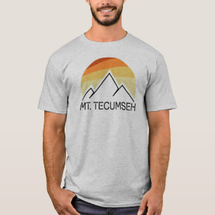De heer Tecumseh New Hampshire Retro T-shirt