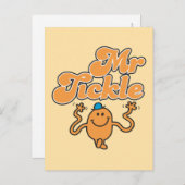 de heer Tickle | Jiggings-wapens Briefkaart (Voorkant / Achterkant)