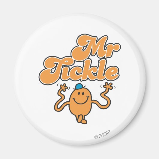 de heer Tickle | Jiggings-wapens Magneet (Voorkant)