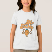 de heer Tickle | Jiggings-wapens Tri-Blend Shirt (Voorkant)