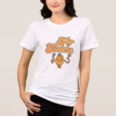 de heer Tickle | Jiggings-wapens Tri-Blend Shirt (Voorkant)