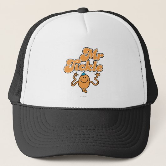 de heer Tickle | Jiggings-wapens Trucker Pet (Voorkant)