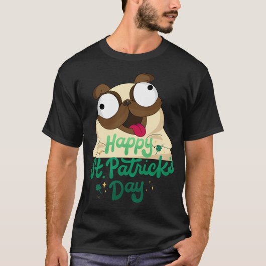 De heer Titus de pug-kok T-shirt (Voorkant)
