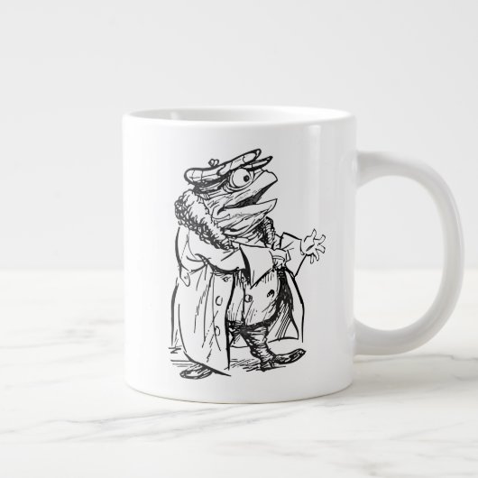 De heer Toad bereidt zich voor op de rit - Wind In Grote Koffiekop (Rechts)
