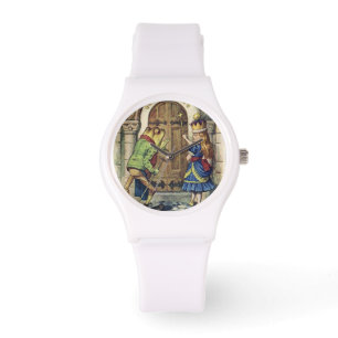 De heer Toad en Alice in Wonderland Horloge