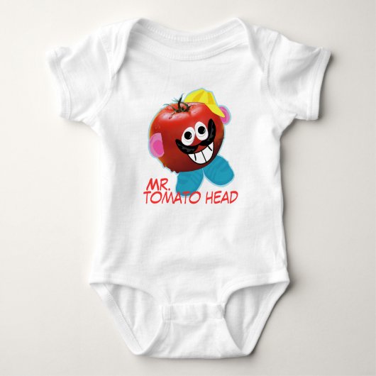 de heer Tomato Head comic T shirt (Voorkant)