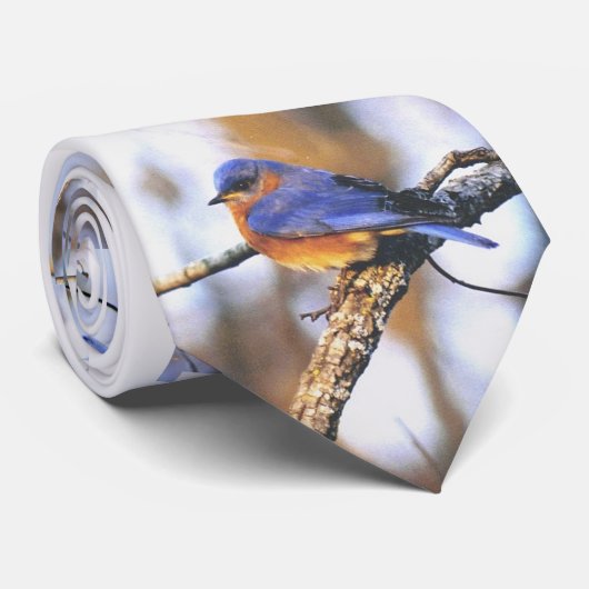 de heer Truman, Bluebird Missouri State Bird Stropdas (Opgerold)