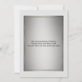 De heer Trumpet en de heer Trumpet blower grooms S Kaart (Achterkant)