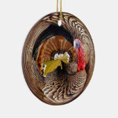 de heer Turkey Keramisch Ornament (Rechts)