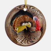 de heer Turkey Keramisch Ornament (Voorkant)