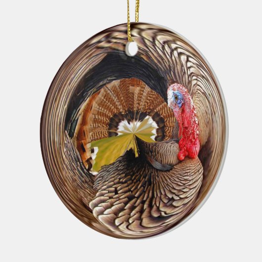 de heer Turkey Keramisch Ornament (Links)