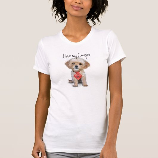 De heer TW de Cavapoo T-shirt (Voorkant)