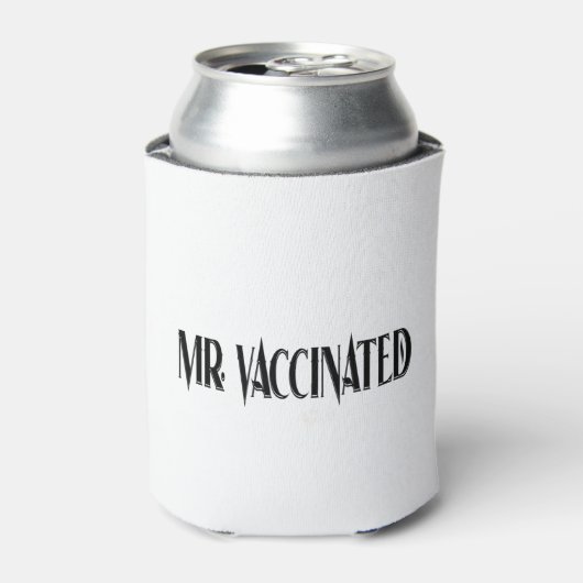 de heer Vaccinated Blikjeskoeler (Blikje Voorkant)