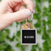 de heer Vaccinated Sleutelhanger (Hand)