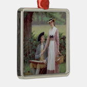 De Heer van Burleigh en zijn Liefde Metalen Ornament (Rechts)