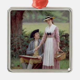 De Heer van Burleigh en zijn Liefde Metalen Ornament