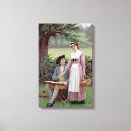 De heer van Burleigh en zijn lieve dame Canvas Afdruk