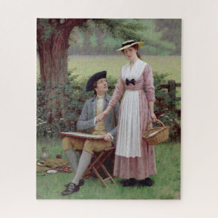 De Heer van Burleigh in liefde Legpuzzel