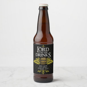 De Heer van de Dranken Bier Etiket