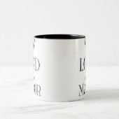 De heer van de Manor mok (Center)