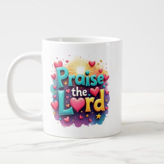 De Heer verheffen Grote Koffiekop (Links)