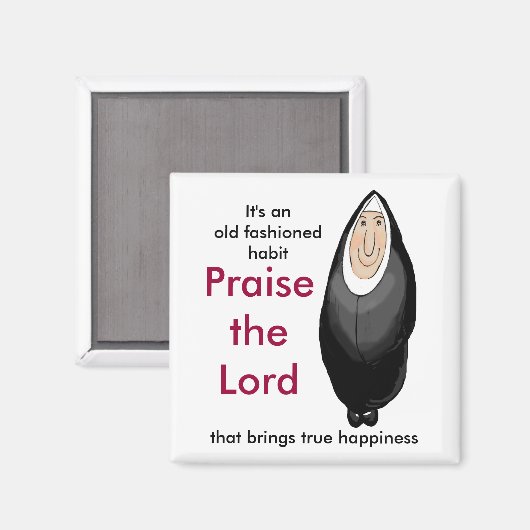 De Heer verheffen Magneet (Voorkant / Achterkant)