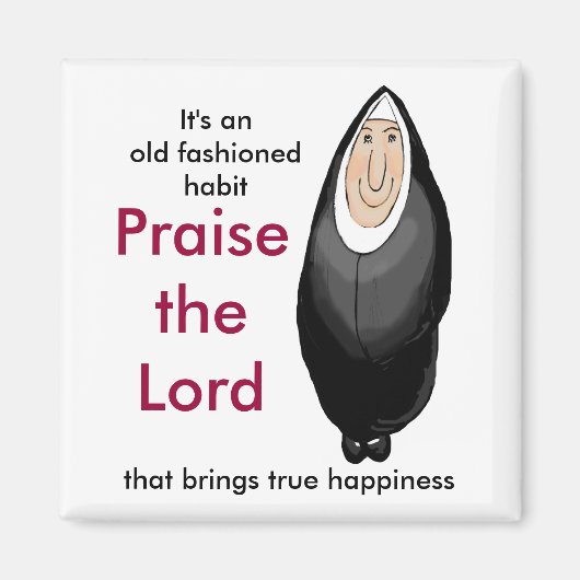 De Heer verheffen Magneet (Voorkant)