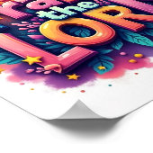 De Heer verheffen Poster (Hoek)