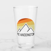 De heer Waddington British Columbia Retro Glas (Voorkant)