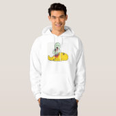 de heer wandelend dood hoodie (Voorkant volledig)