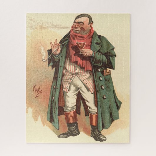 De heer Weller Senior, Kyd, Dickens The Pickwick P Legpuzzel (Verticaal)