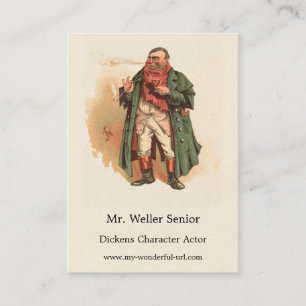 De heer Weller Senior, Kyd, Dickens The Pickwick P Visitekaartje