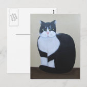 de heer Whiskers ~ briefkaart (Voorkant / Achterkant)