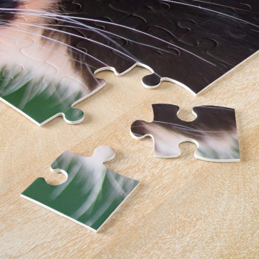 de heer Whiskers - Cat Puzzle Legpuzzel (Zijkant)