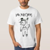 De heer Whiskers zegt Hi T-Shirt (Voorkant)